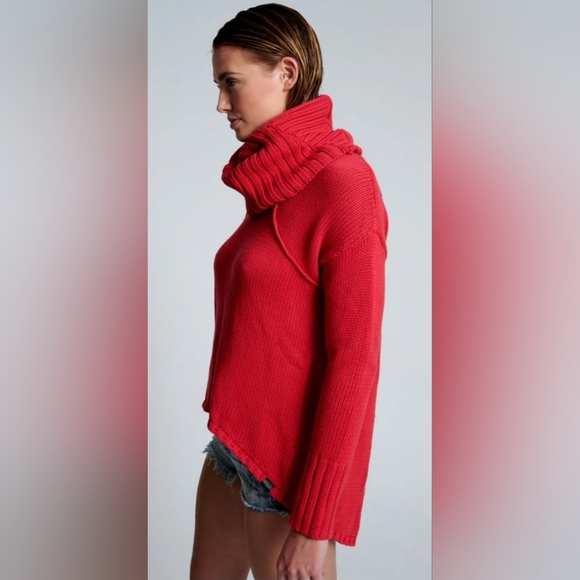 ONE TEASPOON CRIMSON THICK PURE ROLL SWEATER - Picture 5 of 6